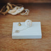 Uqui - Handmade Sea Shell Brooches with Kintsugi Joints