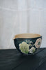 Momoko Otani - Black Pink Chrysanthemum Flower Spouted Pourer (OM4)