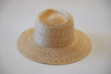 Wica Grocery - Drop shaped brim straw hat (LAST ONE)