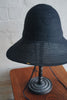 Wica Grocery - Foldable Abaca Straw Hat Black