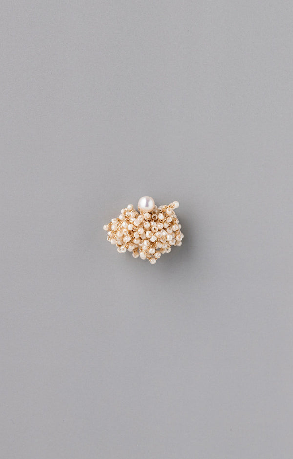 FUA Accessory - Hajimari-no-Toki Pierced Earring Pink Beige