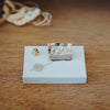 Uqui - Handmade Sea Shell Brooches with Kintsugi Joints
