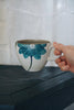 Momoko Otani - Blue Lotus Flower Mug (OM18)