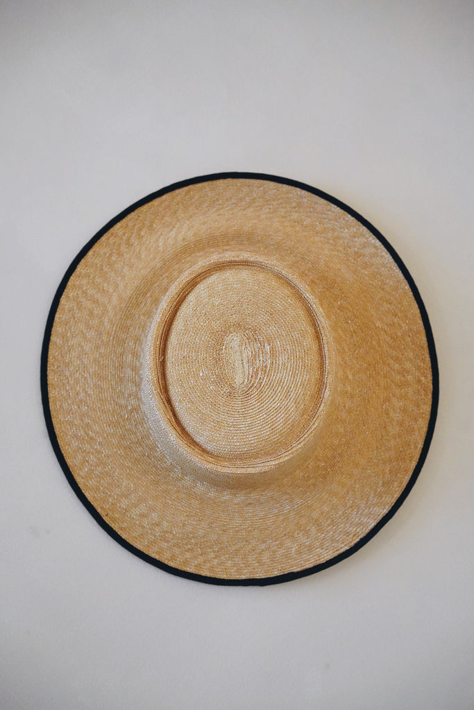 Wica Grocery - Fine straw pork pie straw hat (LAST ONE)