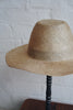 Wica Grocery - Flat Top Straw Hat with an Organic Brim