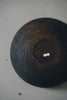 Keiichi Murakami - K-15 Black lacquered hand-carved wooden bowl in Japanese chestnut