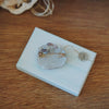 Uqui - Handmade Sea Shell Brooches with Kintsugi Joints