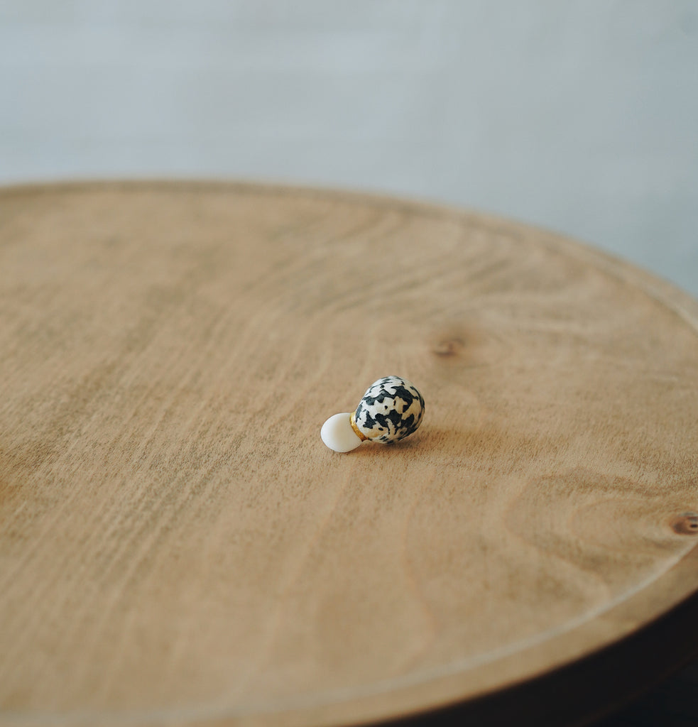 Uqui - Handmade Sea Shell Pierced and Clip-on Earrings