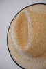 Wica Grocery - Drop shaped brim straw hat (LAST ONE)