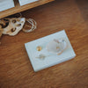 Uqui - Handmade Sea Shell Brooches with Kintsugi Joints
