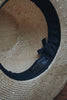 Wica Grocery - Flat Top Straw Hat with an Organic Brim