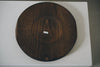 Keiichi Murakami - K-2 Black lacquered hand-carved wooden tray in Japanese chestnut