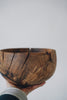 Keiichi Murakami - K-16 Hand-carved wooden bowl in black persimmon wood