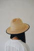 Wica Grocery - Drop shaped brim straw hat (LAST ONE)