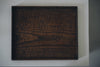 Keiichi Murakami - K-8 Black lacquered hand-carved wooden tray in Japanese chestnut