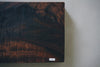 Keiichi Murakami - K-13 Black lacquered hand-carved wooden tray in Camphor wood