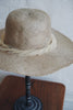 Wica Grocery - Tanned Straw Hat with Dried Leaf Décor