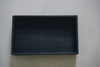 Keiichi Murakami - K-12 Black lacquered hand-carved wooden tray in Camphor wood