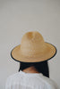 Wica Grocery - Drop shaped brim straw hat (LAST ONE)