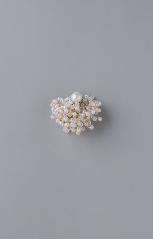 FUA Accessory - Hajimari-no-Toki Pierced Earrings Cream (LAST ONE)