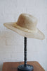Wica Grocery - Tanned Straw Hat with Dried Leaf Décor