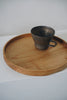 Keiichi Murakami - K-5 Hand-carved wooden tray in Japanese chestnut