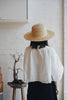 Wica Grocery - Round Wide Brim Straw Hat