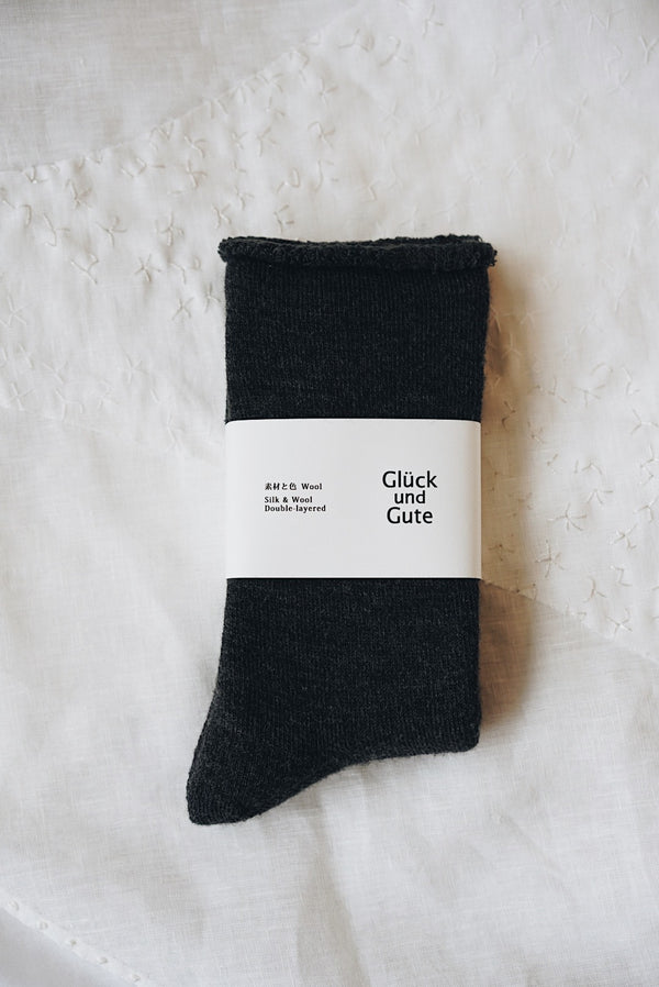Glück und Gute - Silk & Wool Double-layered Socks (LAST ONE)