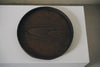 Keiichi Murakami - K-2 Black lacquered hand-carved wooden tray in Japanese chestnut