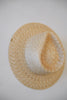 Wica Grocery - Drop shaped brim straw hat (LAST ONE)