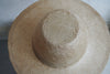 Wica Grocery - Flat Top Straw Hat with an Organic Brim