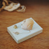 Uqui - Handmade Sea Shell Brooches with Kintsugi Joints