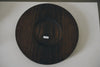 Keiichi Murakami - K-3 Black lacquered hand-carved wooden tray in Japanese chestnut