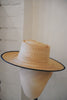 Wica Grocery - Fine straw pork pie straw hat (LAST ONE)