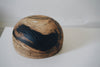 Keiichi Murakami - K-16 Hand-carved wooden bowl in black persimmon wood