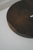 Keiichi Murakami - K-2 Black lacquered hand-carved wooden tray in Japanese chestnut