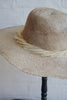 Wica Grocery - Tanned Straw Hat with Dried Leaf Décor