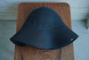 Wica Grocery - Foldable Abaca Straw Hat Black