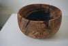 Keiichi Murakami - K-16 Hand-carved wooden bowl in black persimmon wood