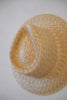 Wica Grocery - Drop shaped brim straw hat (LAST ONE)
