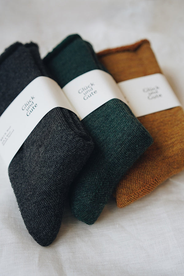 Glück und Gute - Silk & Wool Double-layered Socks (NEW)