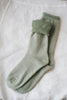 Glück und Gute - Plain Silk & Cotton Double-layered Socks
