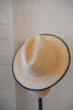 Wica Grocery - Drop shaped brim straw hat (LAST ONE)