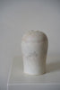Momoko Otani - Sculpted Sgrafitto White Lotus Flower Vase B (OM29) LAST ONE