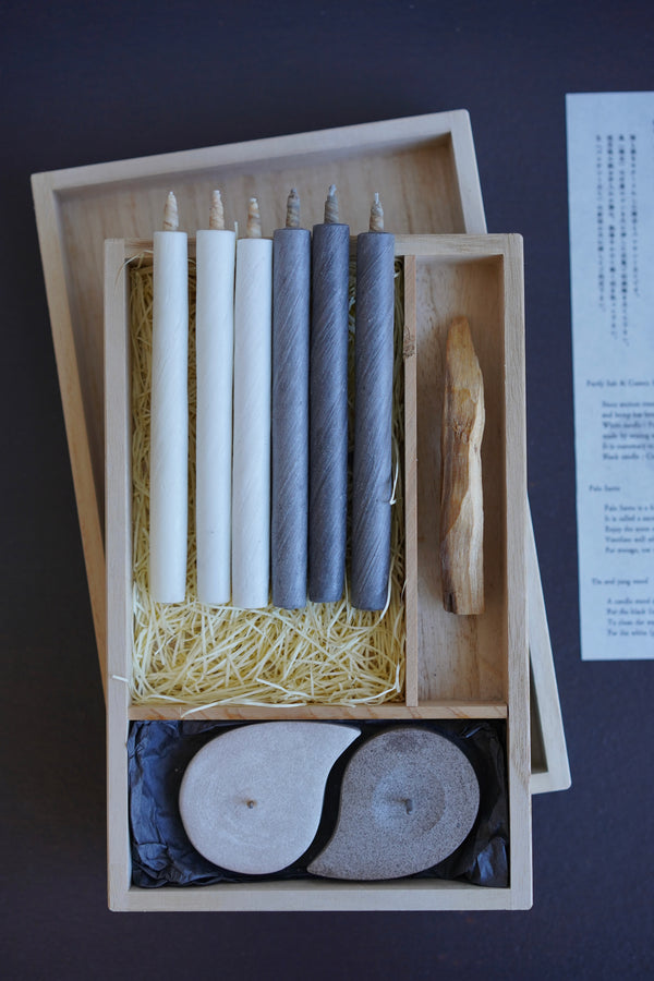 HAZE - Japanese Traditional Warosoku Candles Yin-yang Box Set