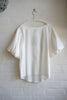 Francesca Amam Label - Balloon Sleeves Cotton Top