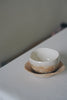 Akari Karugane - Egg shaped tea cup and saucer set