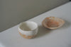 Akari Karugane - Egg shaped tea cup and saucer set