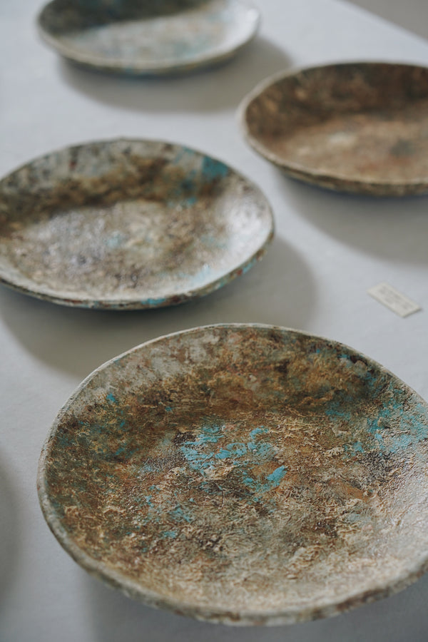 Akari Karugane - Round Plates 21cm