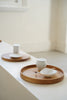 Keiichi Murakami - #2 Round wooden tray in Japanese walnut